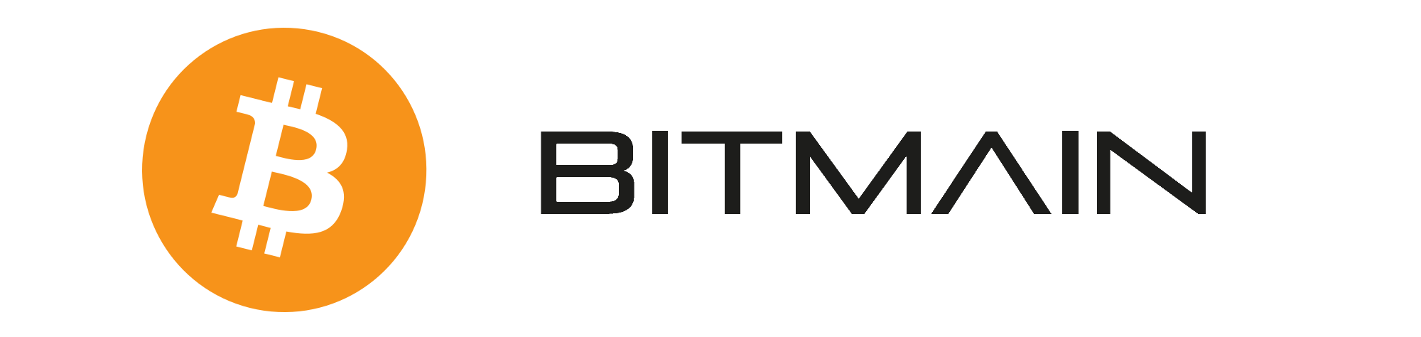 Bitmain Logo and Bitcoin Logo